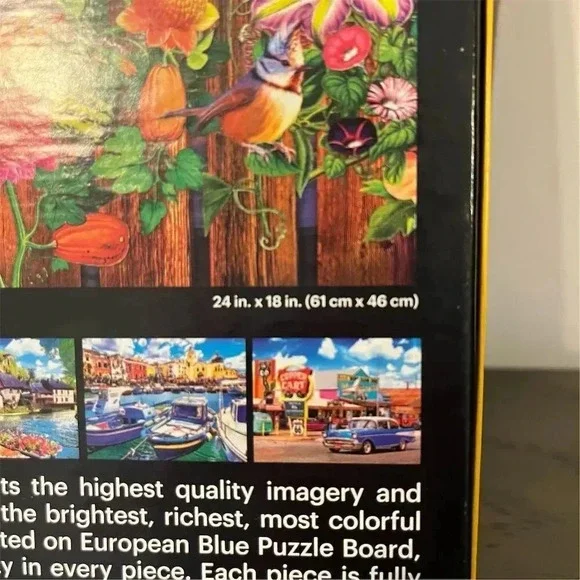 Kodak Premium 550 Piece Jigsaw Puzzle - Birds and Blooms Theme - Picture 3 of 3